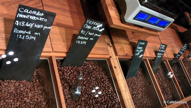 Starbucks Reserve Roastery & Tasting Room - Coffee beans from around the world, recently roasted