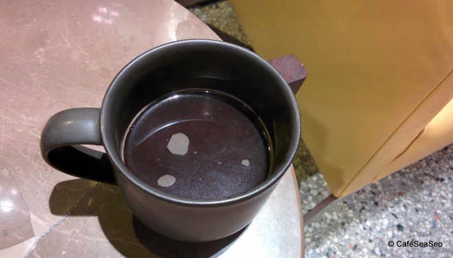 Starbucks Reserve Roastery & Tasting Room - My mug of Pantheon blend coffee